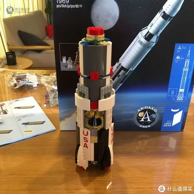 张大妈人手一箭？LEGO土星五号拼装记