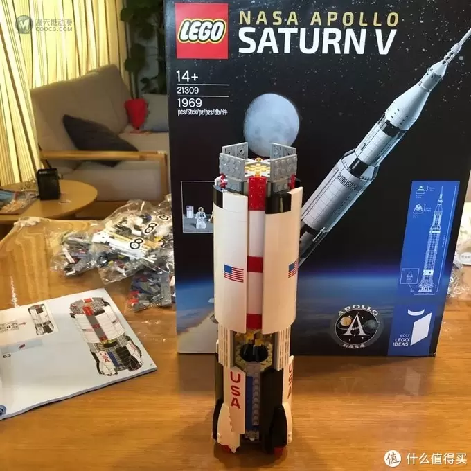 张大妈人手一箭？LEGO土星五号拼装记