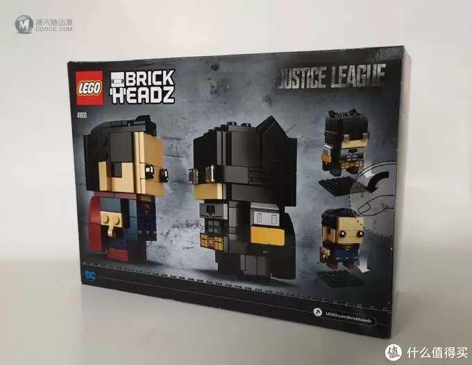 乐高 BrickHeadz 方头仔 41610 正义联盟