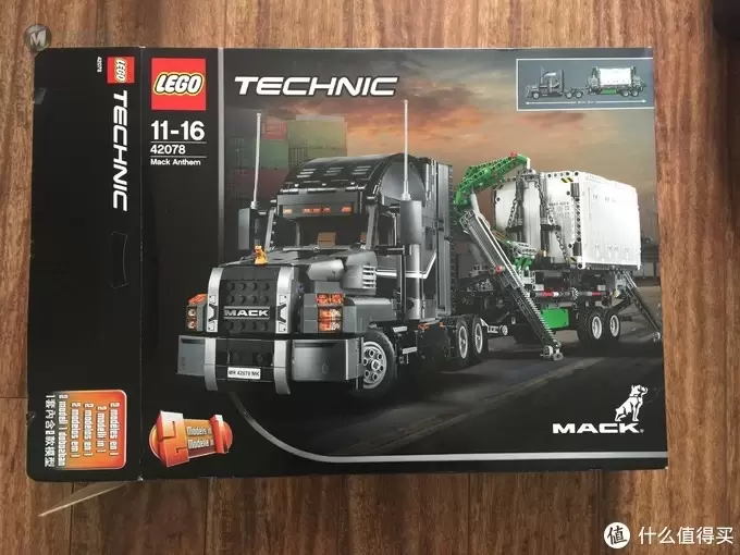 还原度极高的LEGO科技系列 42078，Mack Anthem卡车