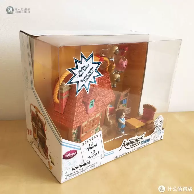 玩具测评丨Disney迪士尼美女与野兽公主小屋