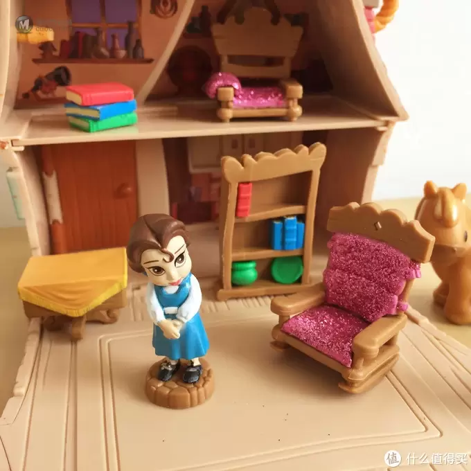 玩具测评丨Disney迪士尼美女与野兽公主小屋