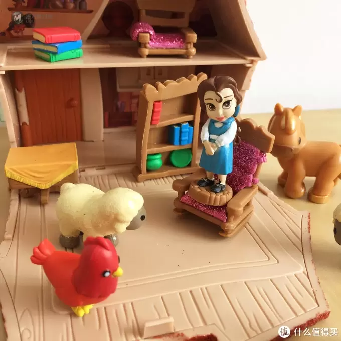 玩具测评丨Disney迪士尼美女与野兽公主小屋