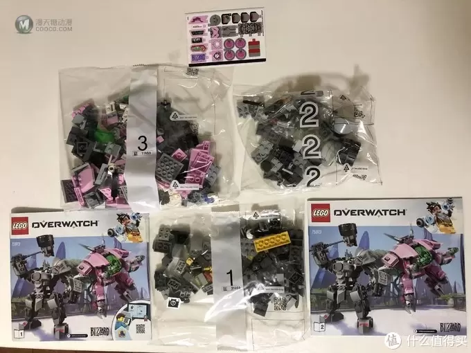 LEGO 75973 Overwatch 莱因哈特 & D.Va 轻测评