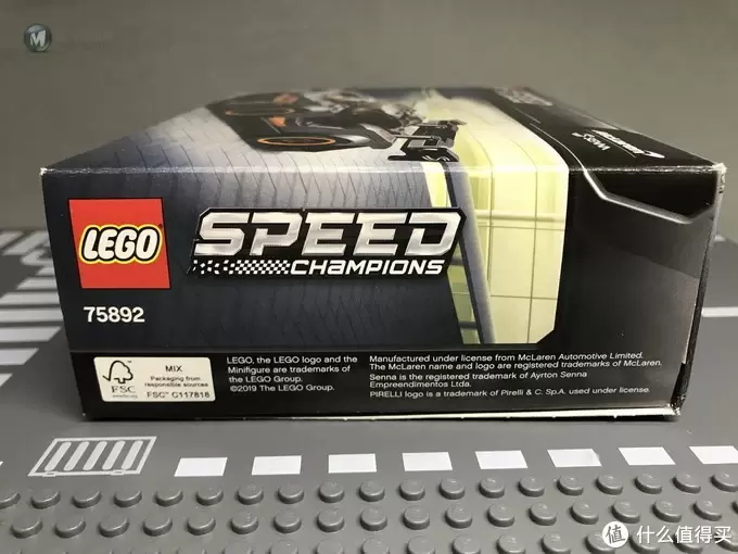 百元小跑车：LEGO 乐高 SPEED CHAMPIONS 超级赛车系列 75892 迈凯伦塞纳