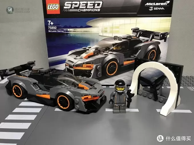 百元小跑车：LEGO 乐高 SPEED CHAMPIONS 超级赛车系列 75892 迈凯伦塞纳