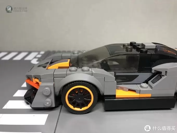 百元小跑车：LEGO 乐高 SPEED CHAMPIONS 超级赛车系列 75892 迈凯伦塞纳