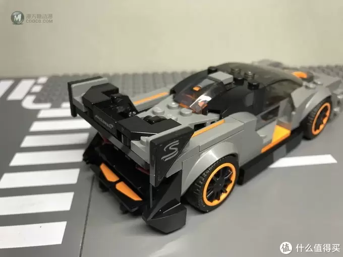 百元小跑车：LEGO 乐高 SPEED CHAMPIONS 超级赛车系列 75892 迈凯伦塞纳