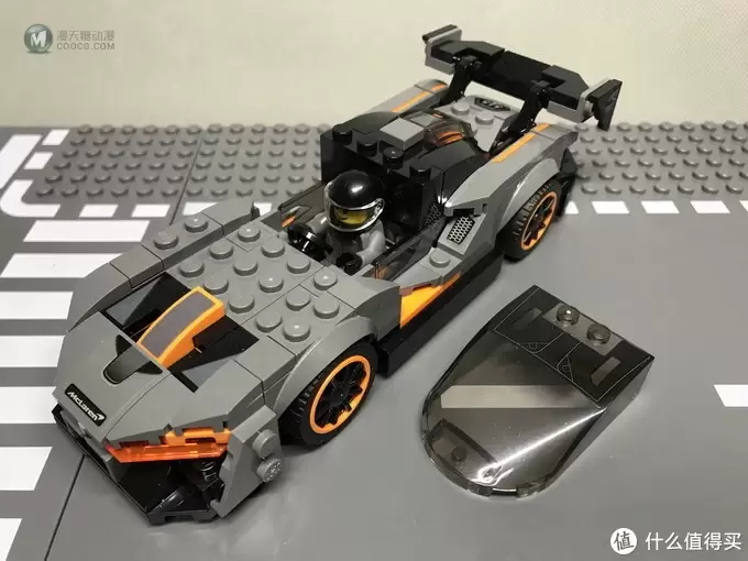 百元小跑车：LEGO 乐高 SPEED CHAMPIONS 超级赛车系列 75892 迈凯伦塞纳