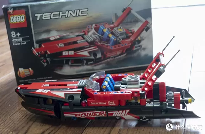 LEGO 乐高 42089 TECHNIC 赛艇 晒单