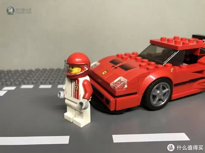 百元小跑车：LEGO 乐高 赛车系列 75890 法拉利F40 Competizione