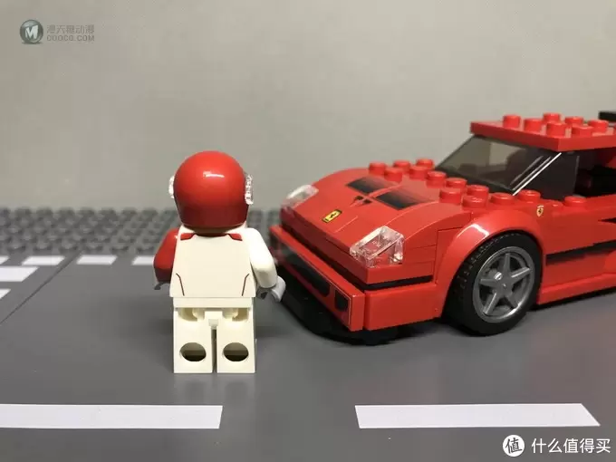 百元小跑车：LEGO 乐高 赛车系列 75890 法拉利F40 Competizione