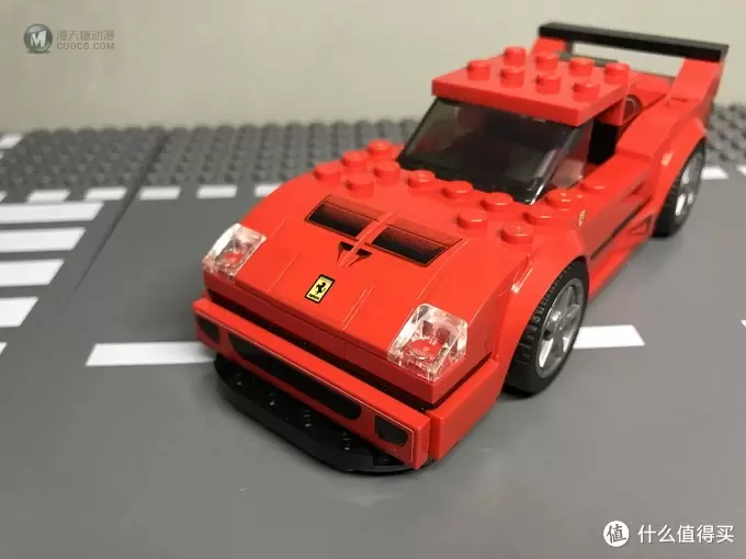 百元小跑车：LEGO 乐高 赛车系列 75890 法拉利F40 Competizione