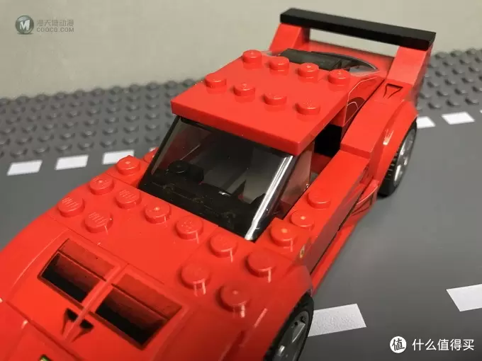 百元小跑车：LEGO 乐高 赛车系列 75890 法拉利F40 Competizione