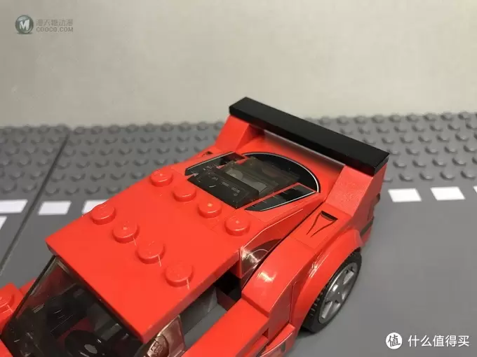 百元小跑车：LEGO 乐高 赛车系列 75890 法拉利F40 Competizione