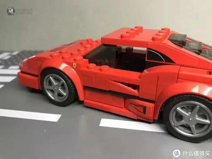 百元小跑车：LEGO 乐高 赛车系列 75890 法拉利F40 Competizione