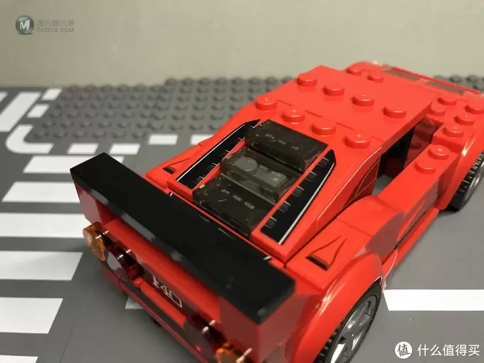 百元小跑车：LEGO 乐高 赛车系列 75890 法拉利F40 Competizione