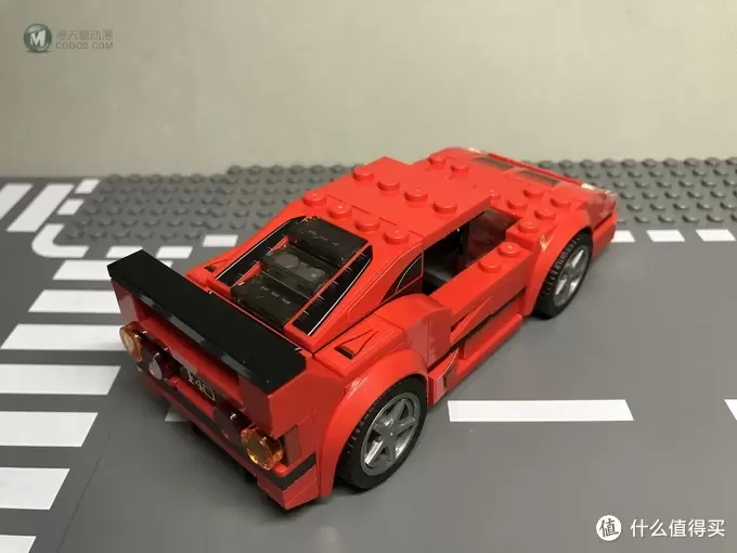 百元小跑车：LEGO 乐高 赛车系列 75890 法拉利F40 Competizione