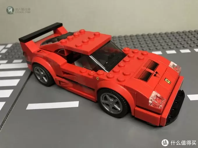 百元小跑车：LEGO 乐高 赛车系列 75890 法拉利F40 Competizione