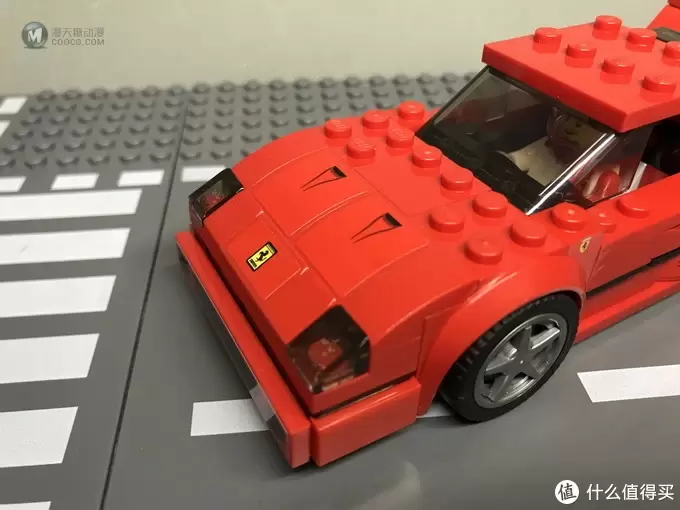 百元小跑车：LEGO 乐高 赛车系列 75890 法拉利F40 Competizione