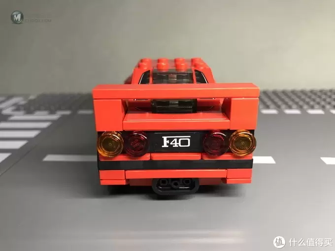 百元小跑车：LEGO 乐高 赛车系列 75890 法拉利F40 Competizione