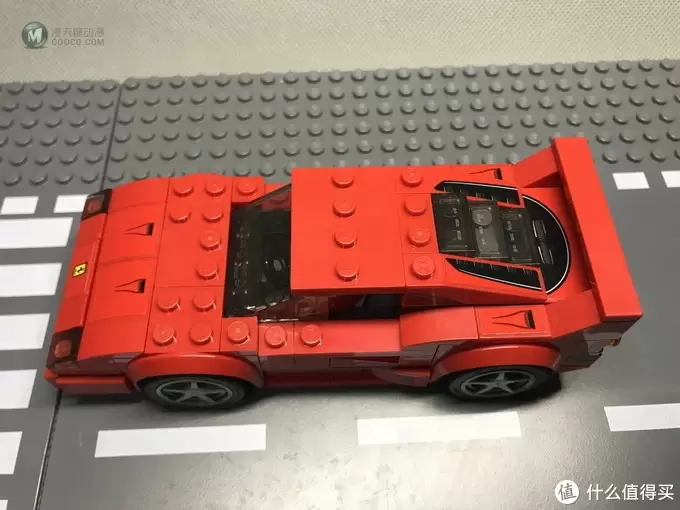 百元小跑车：LEGO 乐高 赛车系列 75890 法拉利F40 Competizione