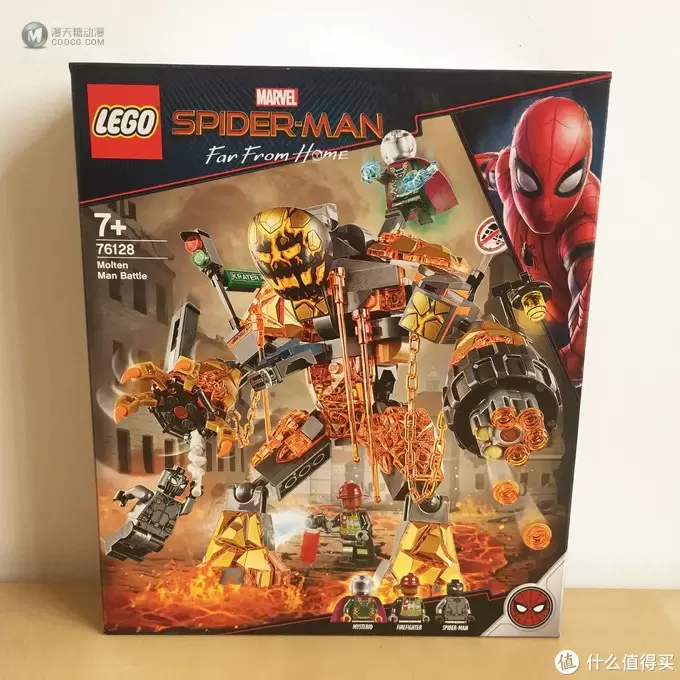 玩具测评丨LEGO乐高76128《蜘蛛侠：英雄远征》大战熔岩人