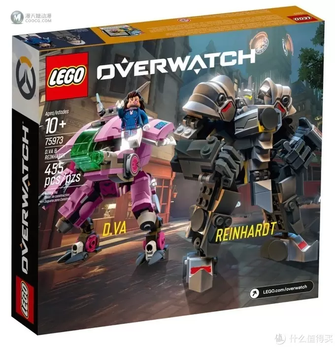 LEGO 乐高 守望先锋系列 75973 D.VA对战莱因哈特