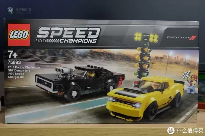 肌肉车的速度与激情——LEGO 乐高 超级赛车系列 2018道奇挑战者 SRT DEMON VS 1970道奇战马 R/...