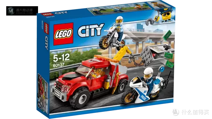 LEGO 乐高 City 城市系列 60137 追踪重型拖车