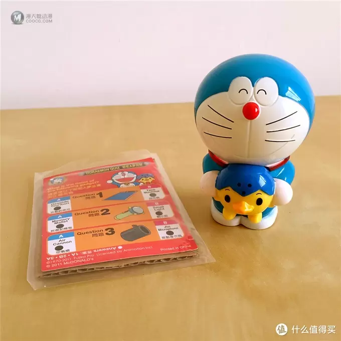 玩具测评丨麦当劳2011年哆啦a梦铁人兵团