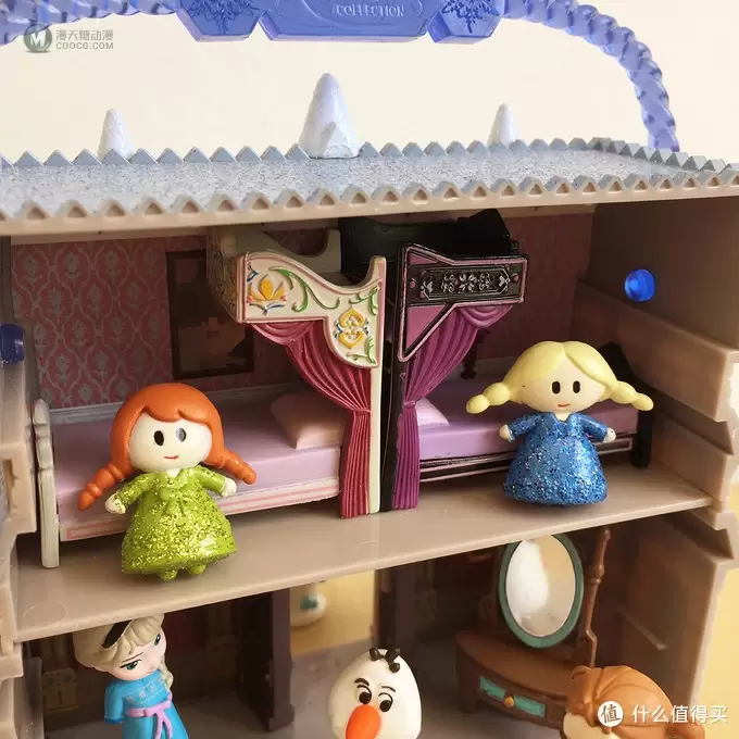 玩具测评丨Disney迪士尼冰雪奇缘公主小屋