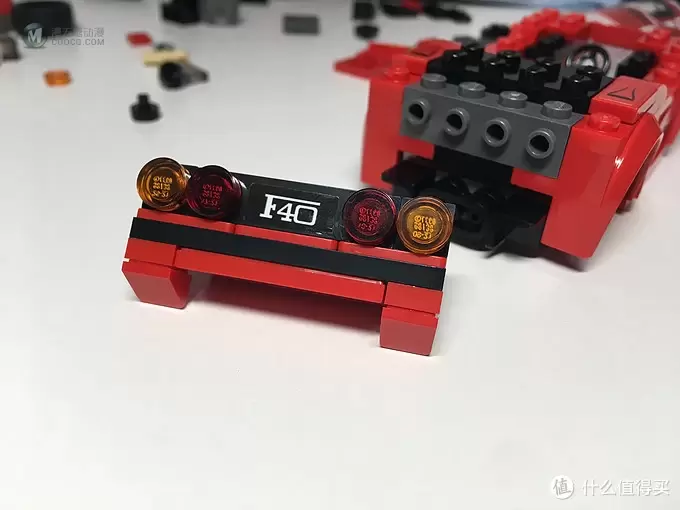 为情怀再次买单，又入一抹骚红 -- LEGO 75890 F40