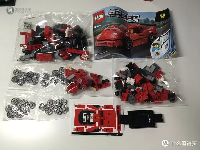 为情怀再次买单，又入一抹骚红 -- LEGO 75890 F40