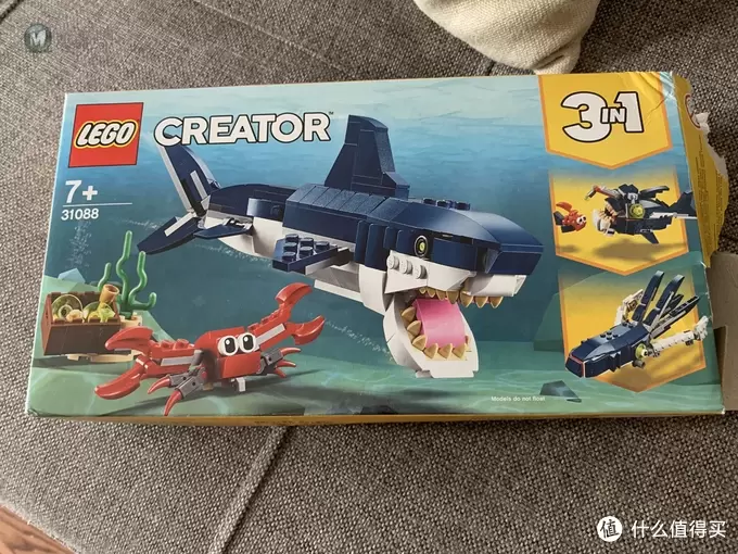 LEGO 乐高31088 深海动物 晒单