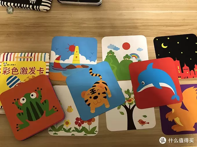 开发0岁宝宝大脑认知和观察力 - LANCI 熊猫量子 婴儿早教卡