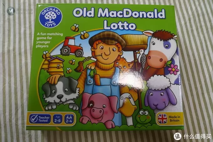 萌萌的2-6岁农场卡牌游戏  Orchard Toys桌游  老麦克唐纳德乐透