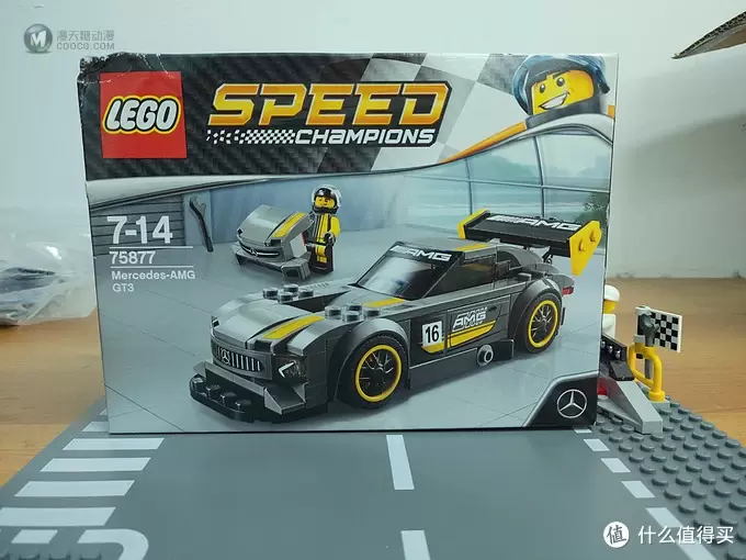 目前唯一一辆乐高AMG跑车——LEGO 乐高 超级赛车系列 75877 梅赛德斯AMG GT3