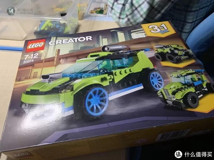 LEGO 乐高 31074火箭拉力赛车晒单