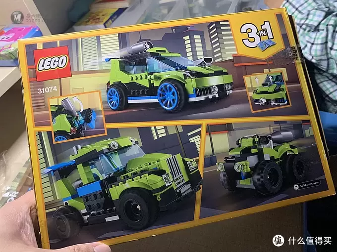 LEGO 乐高 31074火箭拉力赛车晒单