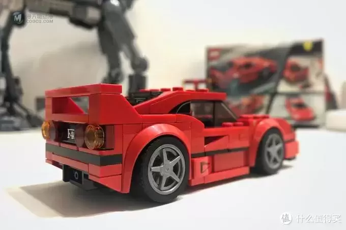 红，如火炽热——LEGO 75890 Ferrari F40