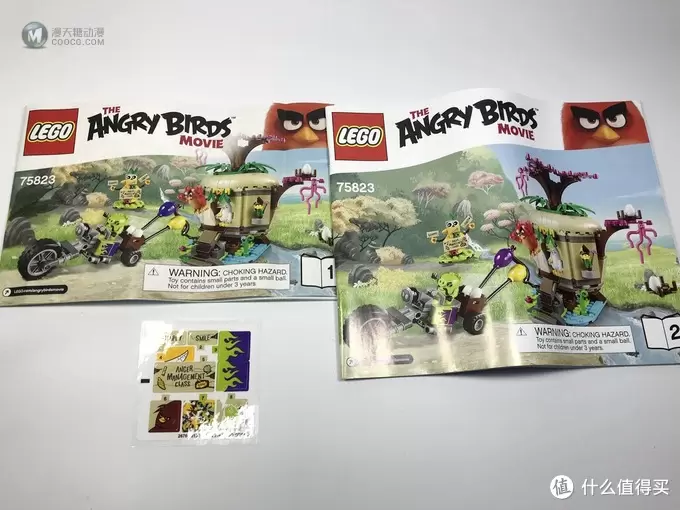 美亚入乐高：乐高 Angry Birds 愤怒的小鸟系列 75823 百鸟岛鸟蛋劫案