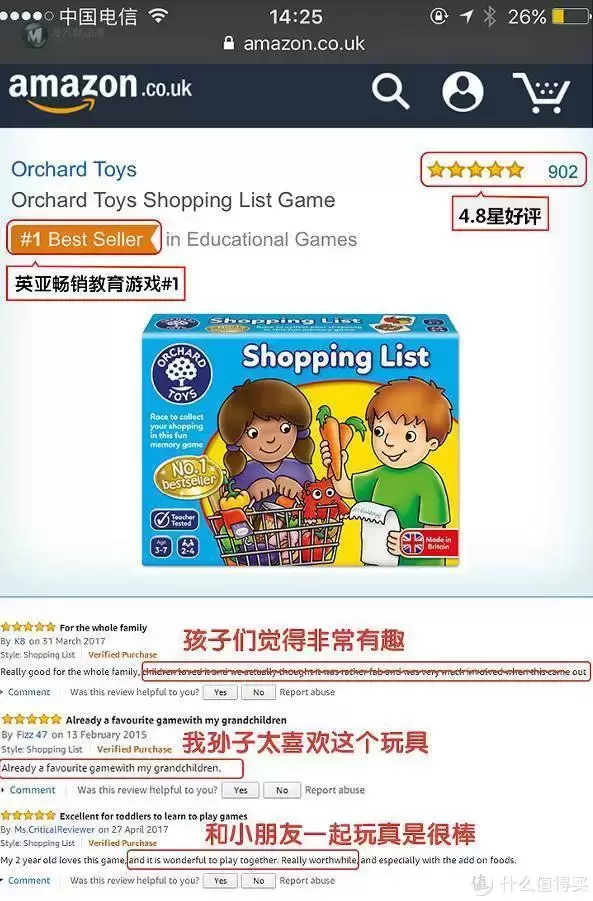 风靡欧洲、英国大热的Orchard Toys精选桌游！Shopping list 玩出宝宝语言能力、观察力、思维力