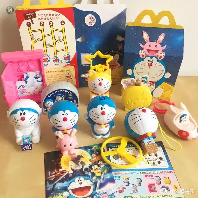 玩具测评丨麦当劳2019年哆啦a梦月球探险记