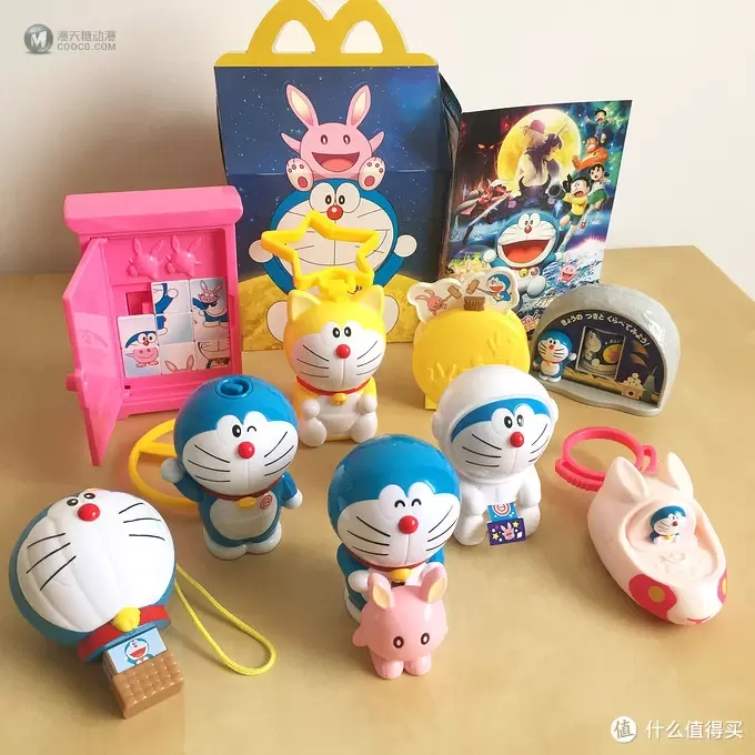 玩具测评丨麦当劳2019年哆啦a梦月球探险记