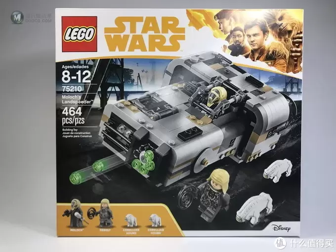 美亚入乐高：LEGO 乐高 星球大战系列 75210 莫洛克的地面飞艇