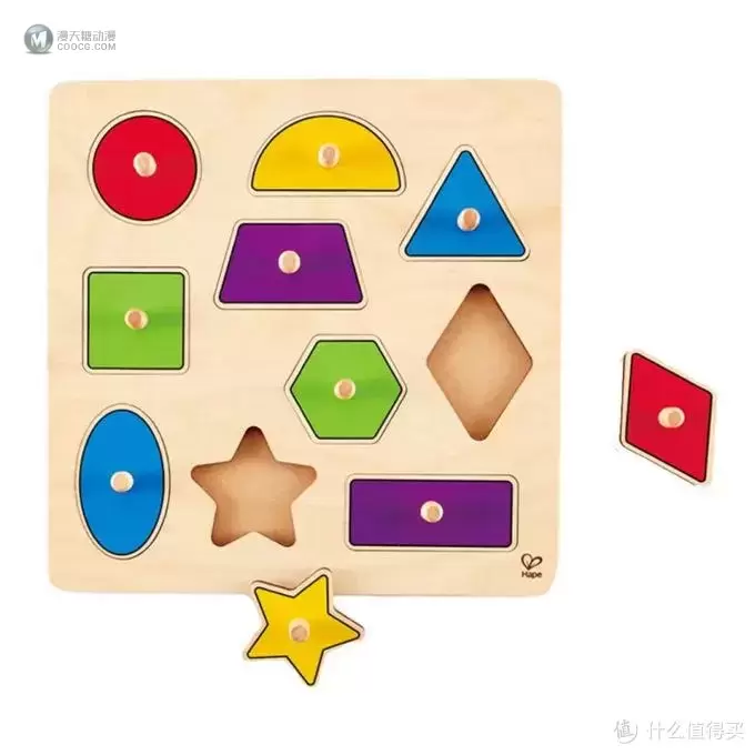 萌趣小时光 Hape 积木时钟拼图