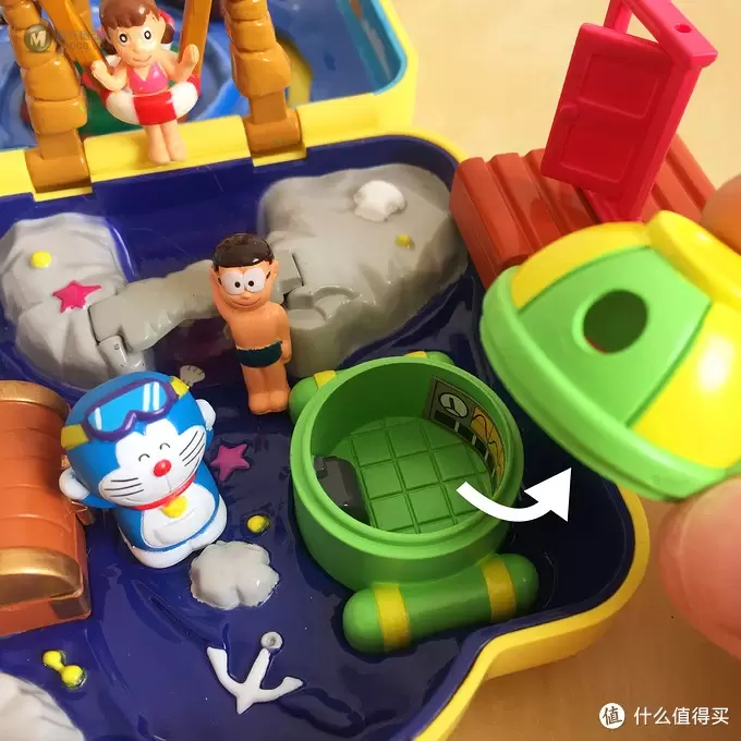 玩具测评丨TOMY哆啦a梦场景提盒海底大冒险