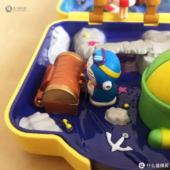 玩具测评丨TOMY哆啦a梦场景提盒海底大冒险