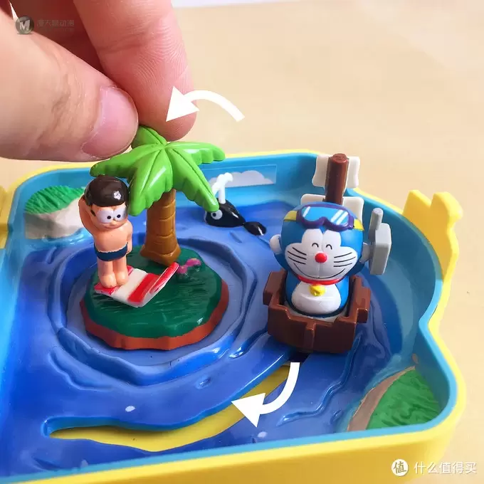 玩具测评丨TOMY哆啦a梦场景提盒海底大冒险